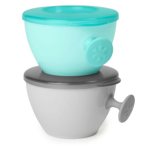 Zestaw Misek Easy - Grab Grey/soft Teal