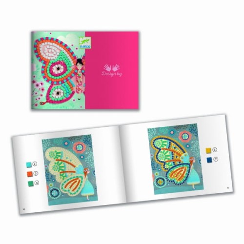Djeco        -        Mozaika Motylki Dj08898