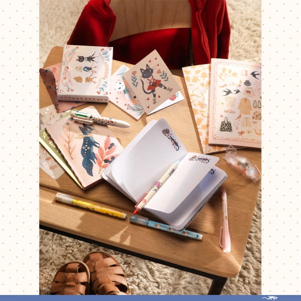 Djeco        -       Tęczowy żelowy Długopis Aiko Dd03761