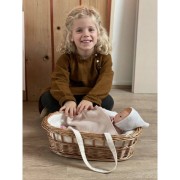 Egmont Toys® - Nosidełko  -  Gondola Dla Lalki z Naturalnej Wikliny | Egmont Toys®