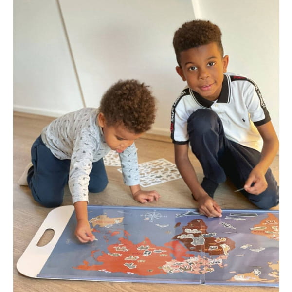 Egmont Toys® - Duża Układanka Magnetyczna Zwierzęta Świata | Egmont Toys®
