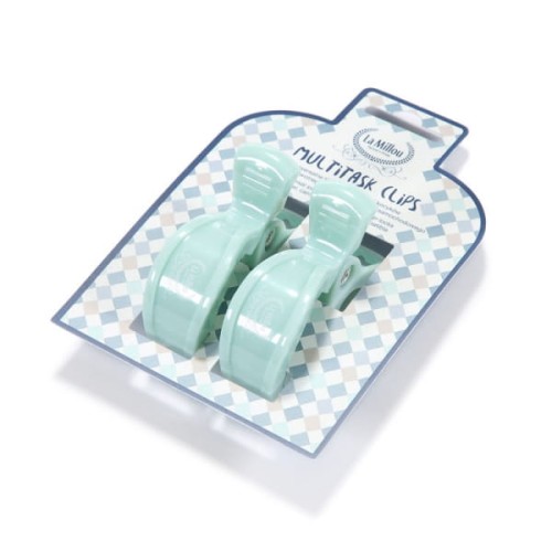 La Millou  -  2 Pack Multitask Clips  -  Mint