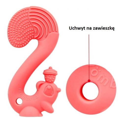 Mombella  -  Gryzak Zabawka Squirrel Green