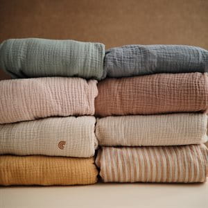 mushie - Mushie  -  Prześcieradło do Łóżeczka 120 x 60 cm Breathable Cotton Natural