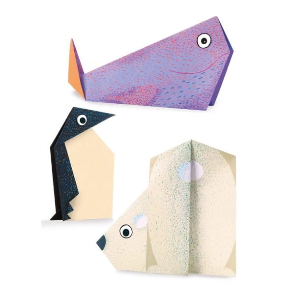 Djeco       -       Origami Zwierzęta Polarne Dj08777
