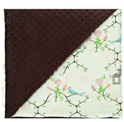 La Millou  -  By Magdalena Różczka Kocyk Light 80 X 100 Maggie Rose Vanilla - Chocolate