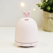 Rabbit &amp; Friends  -  Lampka i Dyfuzor 2w1 Królik Różowy