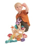 tender leaf toys - Drewniana Gra Zręcznościowa  -  Mieszkańcy Rafy, Tender Leaf Toys