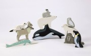tender leaf toys - Drewniane Figurki do Zabawy  -  Zwierzęta Polarne, Tender Leaf Toys