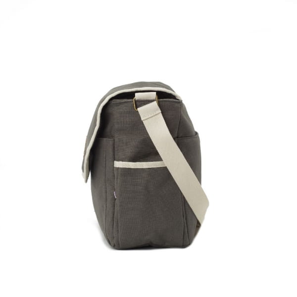 MY BAG'S - My Bag's Torba do Wózka Flap Bag Happy Family Grey
