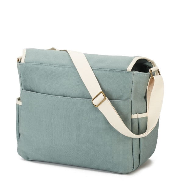 MY BAG'S - My Bag's Torba do Wózka Flap Bag Happy Family Aquamarine