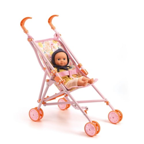 Djeco                  -        Wózek Spacerowy Kwiaty Kolekcja Pomea Dj07841
