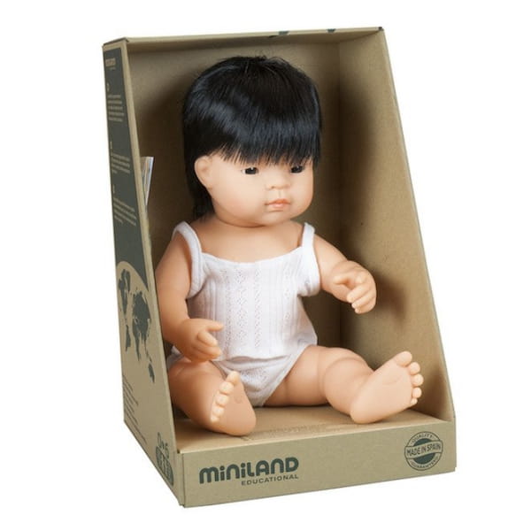 Miniland         -         Lalka Miniland Doll Chłopiec Azjata  38cm