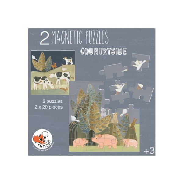 Egmont Toys® - Puzzle Magnetyczne Wieś | Egmont Toys®