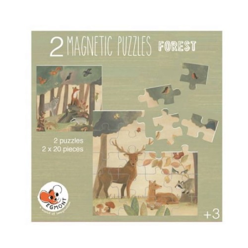 Egmont Toys® - Puzzle Magnetyczne Las | Egmont Toys®