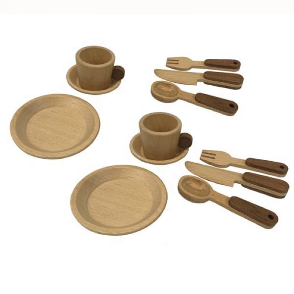 Egmont Toys® - Zestaw Śniadaniowy Drewniany w Walizce | Egmont Toys®