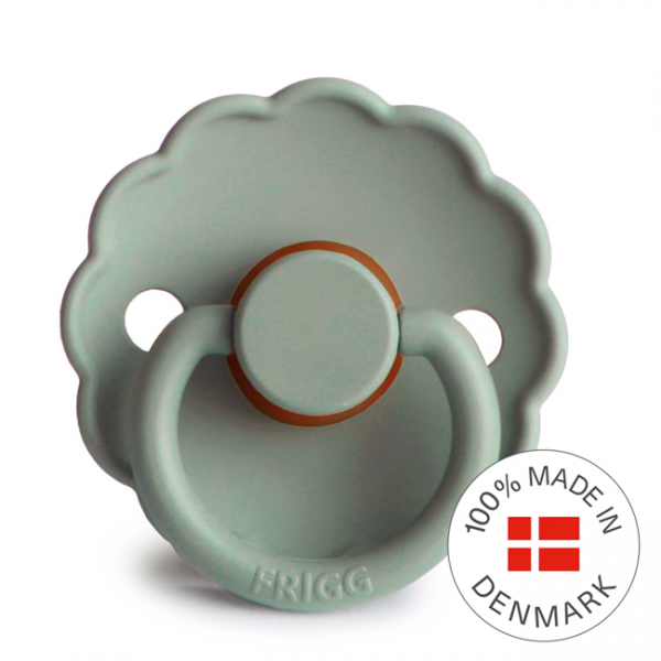 Frigg        -        Smoczek  z Naturalnego Kauczuku Daisy  Sage    -   Rozmiar 0  -  6m