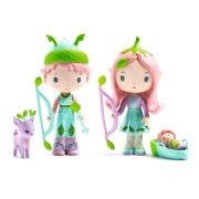 Djeco                                -                                Laleczki Figurki Lily &amp; Sylvestre Dj06960