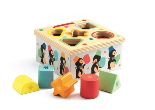 Djeco     -     Drewniany Sorter Igloo Dj06409