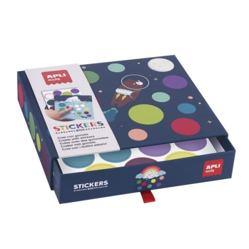 Apli Kids - Zestaw z Naklejkami Apli Kids  -  Lot na Księżyc