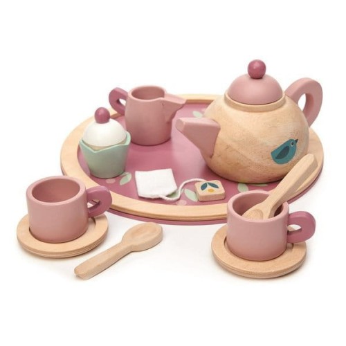 Tender Leaf Toys - Drewniany Serwis do Herbaty, Mini Chef