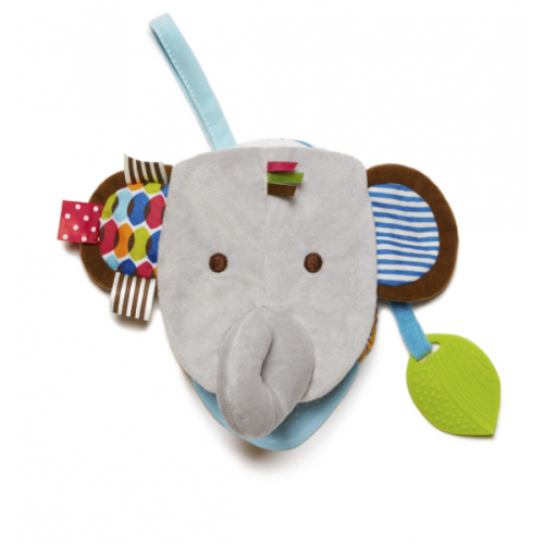 Skip hop  -  Książeczka–pacynka Bandana Buddies Słoń