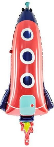 Party Deco      -     Balon Foliowy Rakieta 44x115cm