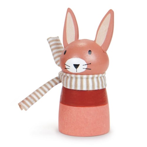 tender leaf toys - Przyjaciele  -  Jaskółka i Zajączek, Drewniane Figurki