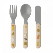 Maison Petit Jour® - Zestaw Sztućców Dla Dziecka, 3 El., Przygoda! | Maison Petit Jour®