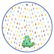 Djeco                   -               Pelerynka Przeciwdeszczowa 3   -   5 Lat Żółw Dd04673