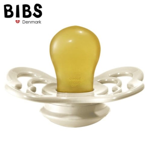Bibs Supreme s Ivory Smoczek Uspokajający Kauczuk Hevea