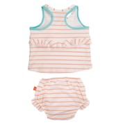 Lassig  -  Kostium do Pływania Dwuczęściowy z Wkładką Chłonną Sailor Peach uv 50+