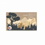 Egmont Toys® - Drewniany Triceratops do Pomalowania | Egmont Toys®