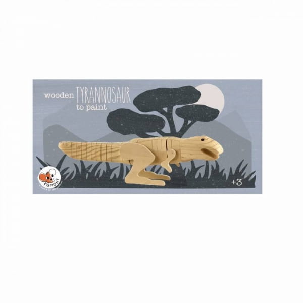 Egmont Toys® - Drewniany Tyranosaurus do Pomalowania | Egmont Toys®