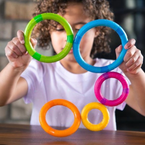Fat Brain Toys  -  Magnetyczne Sprytne Kółka Tinker Rings