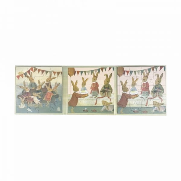Egmont Toys® - Puzzle Magnetyczne Rodzina Królików | Egmont Toys®