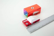 Candylab Toys  -  Drewniane Autko Candycar  -  red Racer #5 F195