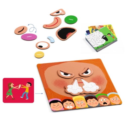 Djeco                            -      Gra Edukacyjna Emotico Dj08196