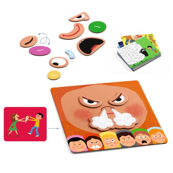Djeco                            -      Gra Edukacyjna Emotico Dj08196