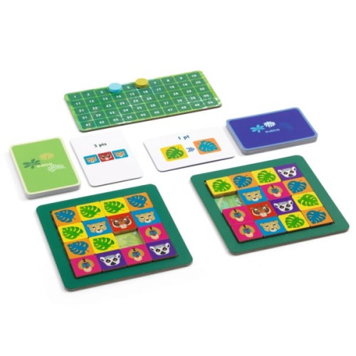 Djeco                             -       Gra Edukacyjna Jungle Taquin Dj00800