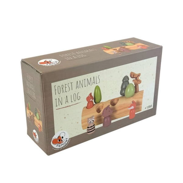 Egmont Toys® - Drewniany Sorter Zwierzątka Leśne | Egmont Toys