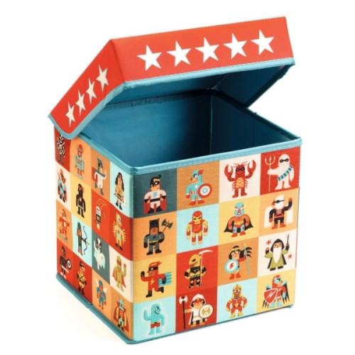 Djeco      -      Materiałowe Pudełko Siedzisko Stars Dd04489