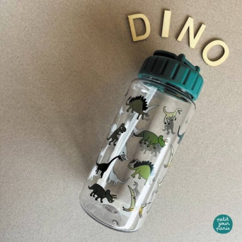 Maison Petit Jour® - Butelka, Bidon Ecozen 0,35 l Dinozaury | Maison Petit Jour®
