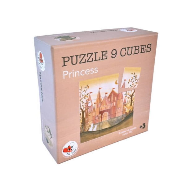 Egmont Toys® - Puzzle  -  Układanka Sześciany  -  Księżniczki | Egmont Toys®