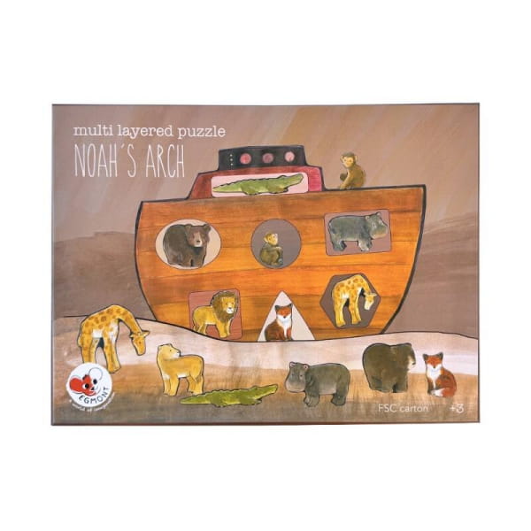 Egmont Toys® - Puzzle Wielowarstwowe Arka Noego | Egmont Toys®
