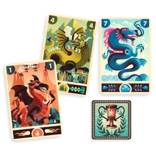 Djeco                             -      Gra Karciana Dragon Deck Dj05081