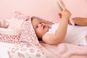Bébé - Jou Szczoteczka z Grzebykiem Leopard Pink 6234123