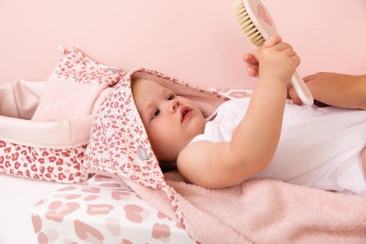 Bébé - Jou Szczoteczka z Grzebykiem Leopard Pink 6234123
