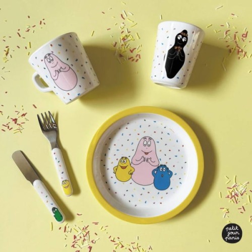 Petit Jour Paris® - Talerzyk fi 18 cm Barbapapa | Petit Jour Paris®
