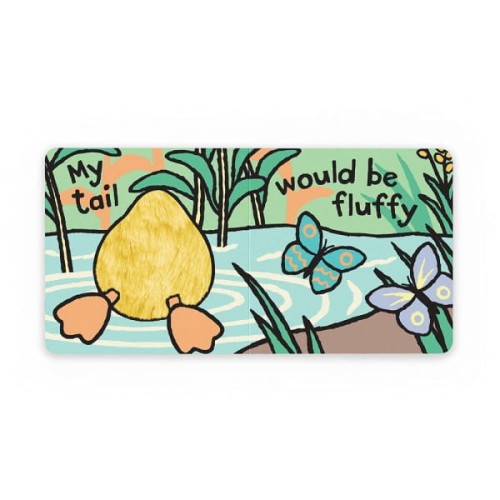JellyCat - „if i Were a Duckling Board” Książeczka Dla Dzieci